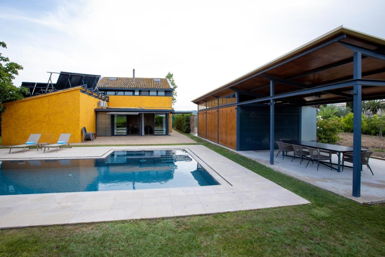 Masia Cal Sisplau, Con Piscina Y Rodeada De Vinedos A 10 Minutos De Vilafranca Del Penedes, Barcelona ,Cataluna Sant Martí Sarroca Exterior foto
