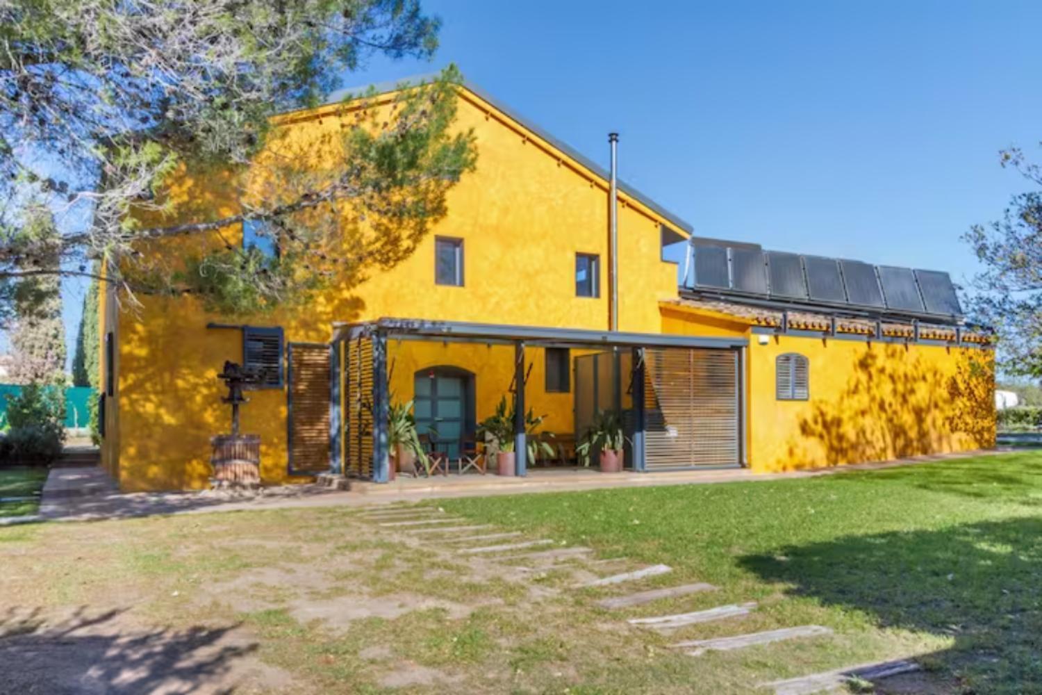 Masia Cal Sisplau, Con Piscina Y Rodeada De Vinedos A 10 Minutos De Vilafranca Del Penedes, Barcelona ,Cataluna Sant Martí Sarroca Exterior foto